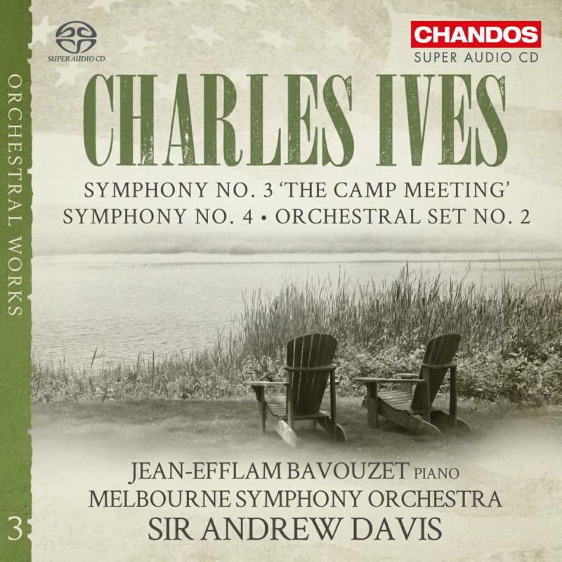 Picture of Bavouzet/Melbourne So/Davis - IVES:ORCHESTRAL WORKS VOL 3