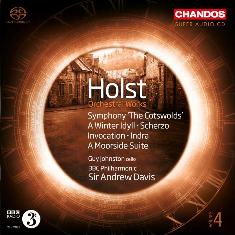 Picture of Johnston/Davis - Gustav Holst: A Winter Idyll, Symphony in F, Op. 8, 'The Cotswolds', Indra, Op. 13, Invocation, Op. 19, A Moorside Suite