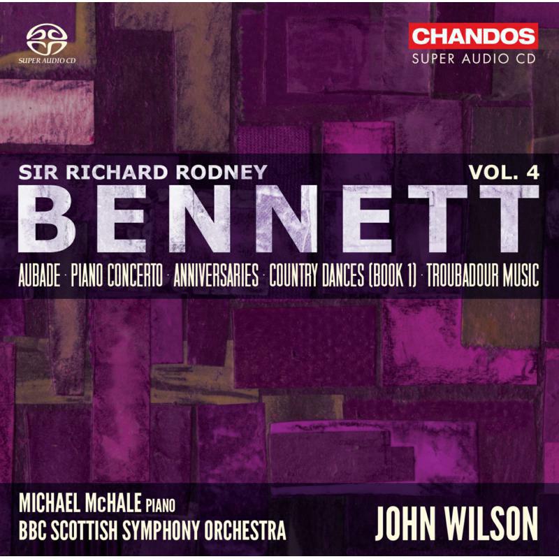 Picture of Mchale/Bbcsso/Wilson - Sir Richard Rodney Bennett: Piano Concerto, Vol. 4