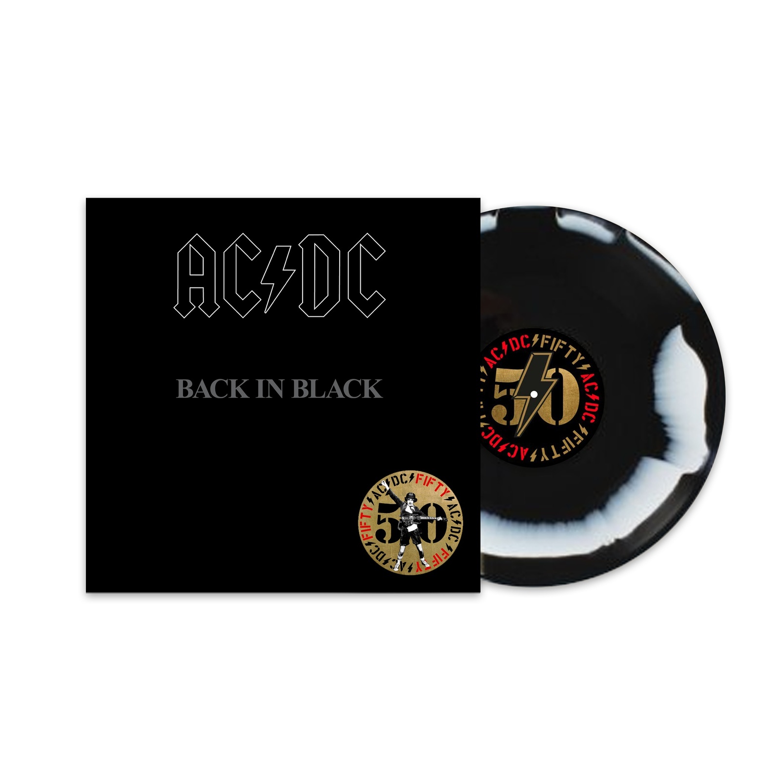 Picture of Ac/Dc - Back In Black (Black Marbled V