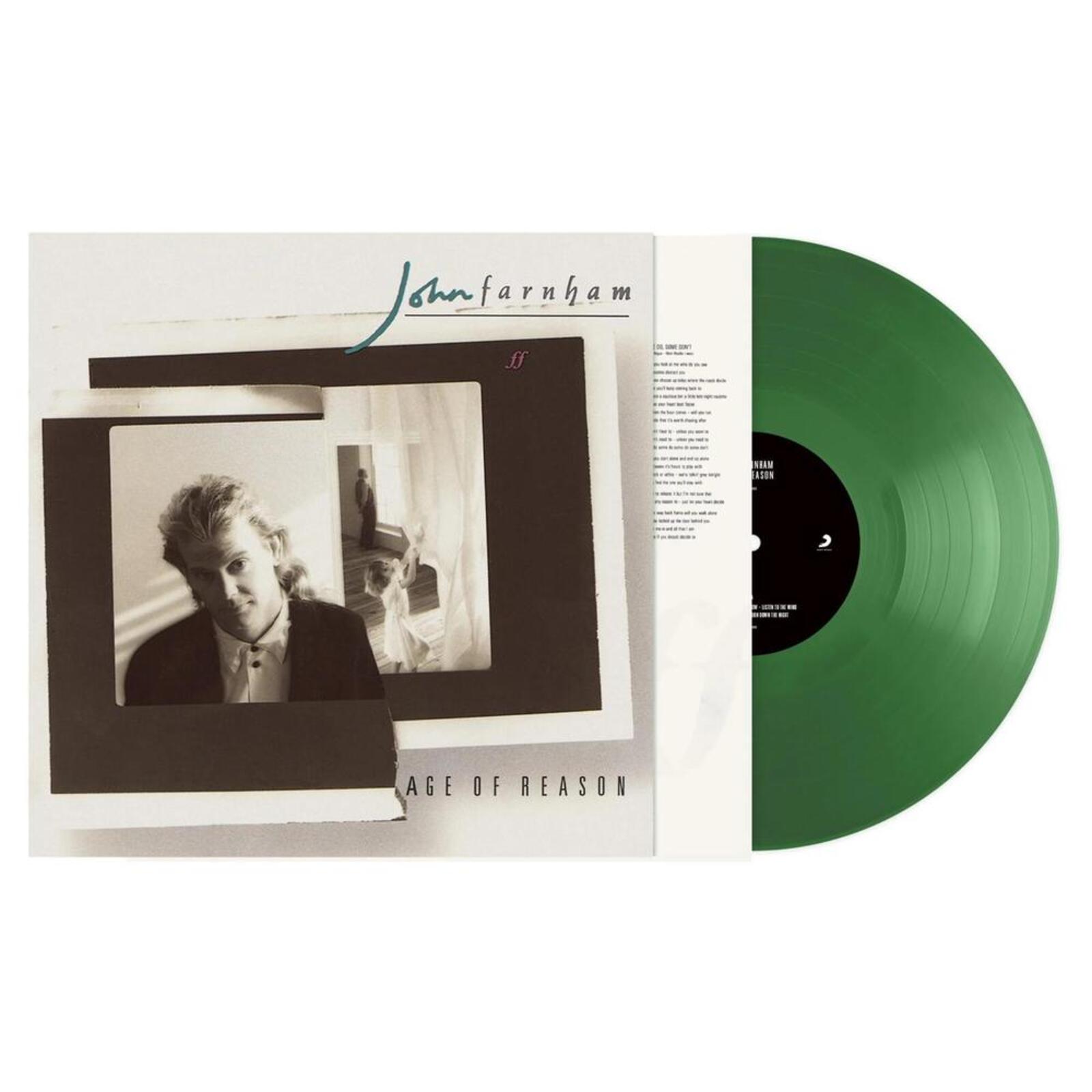 Picture of John Farnham - Age Of Reason (35th Anniversary Edition) (Green Vinyl)