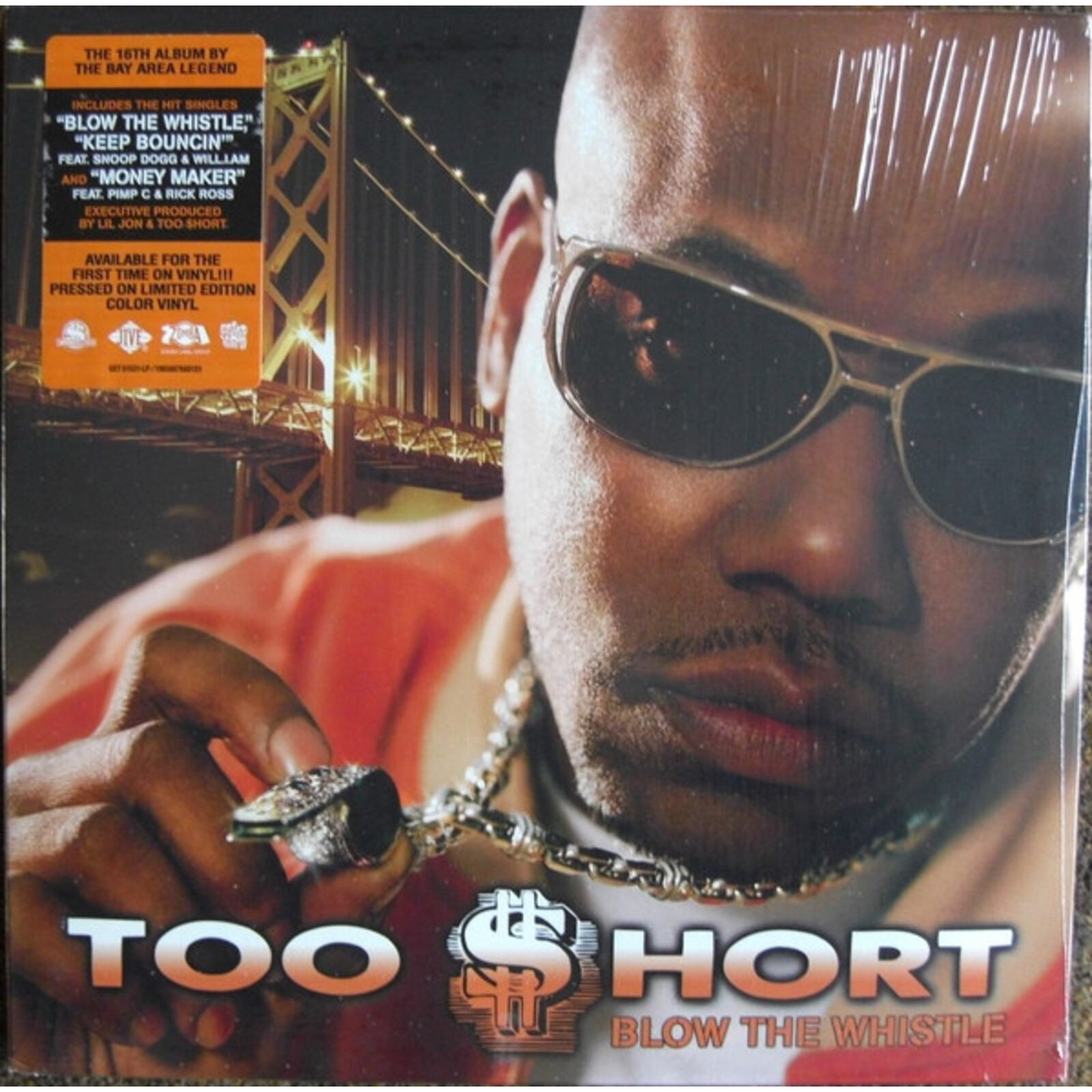 Picture of TOO SHORT - BLOW THE WHISTLE (GOLD VINYL)