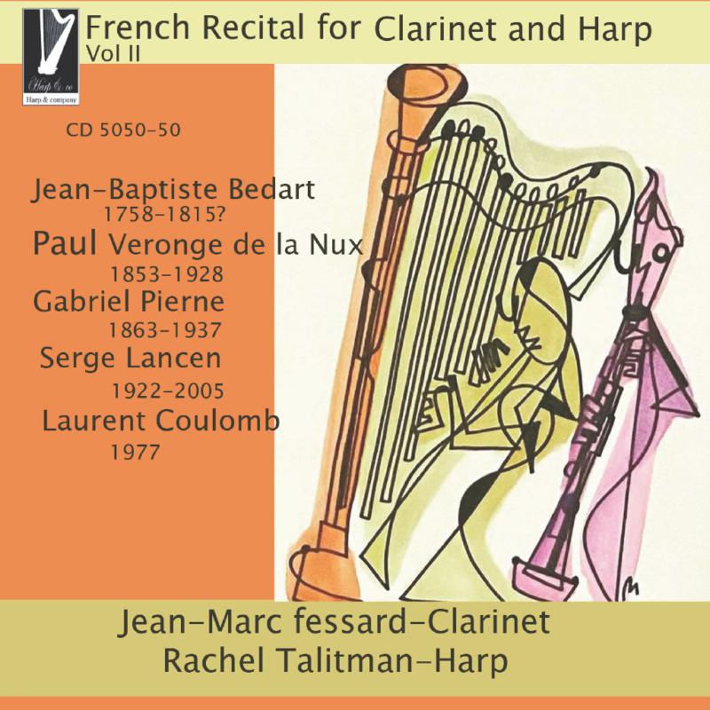 Picture of Jean-Marc Fessard & Rachel Talitman - French Recital for Clarinet and Harp, Vol II