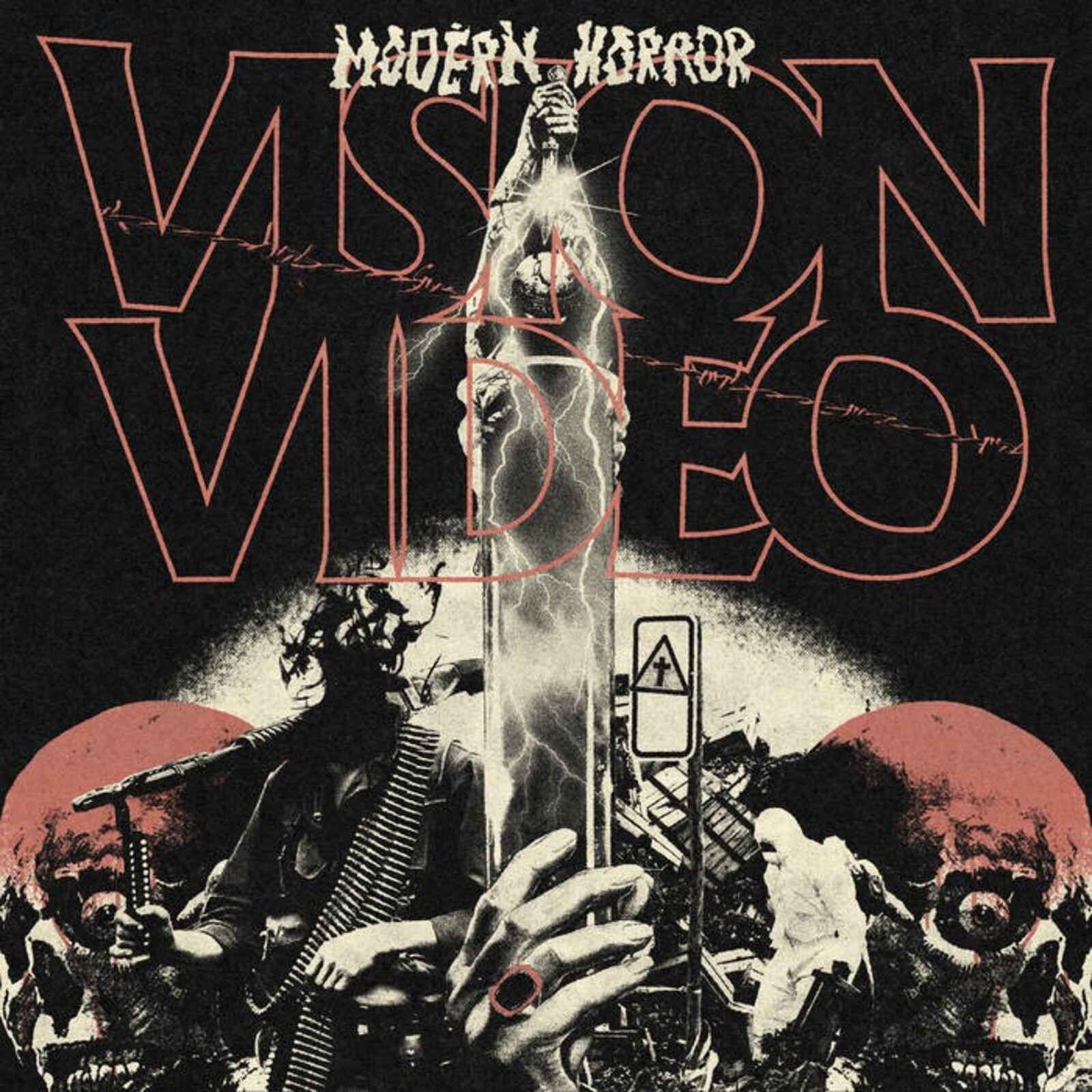 Picture of Vision Video - Modern Horror (Black & Red Splatter Vinyl)