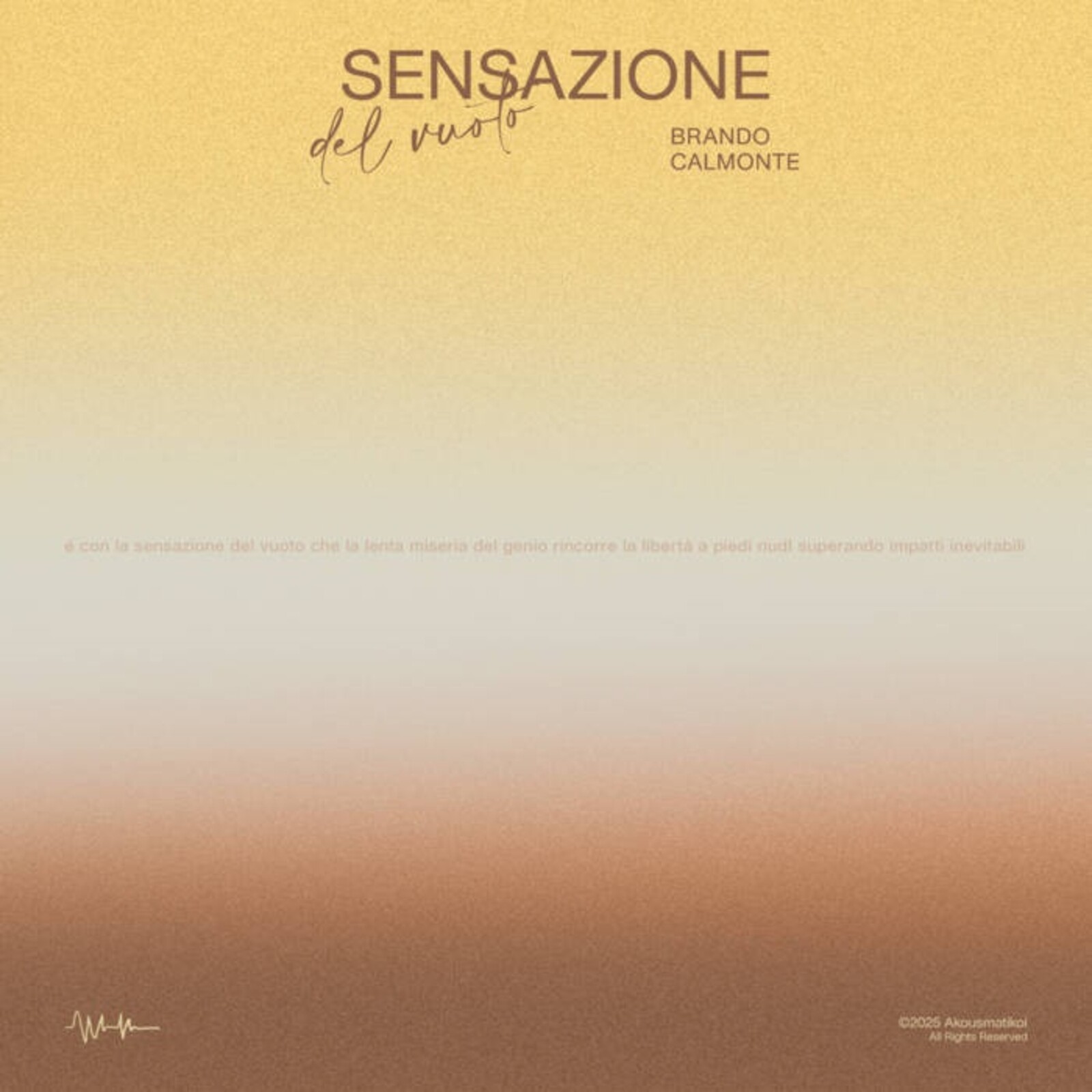 Picture of Brando Calmonte - Sensazione Del Vuoto