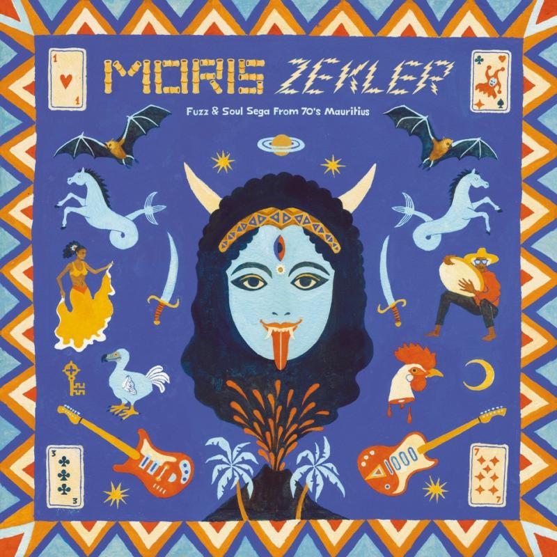 Picture of Various Artists - Moris Zekler - Fuzz & Soul Sega From 70's Mauritius (LP)