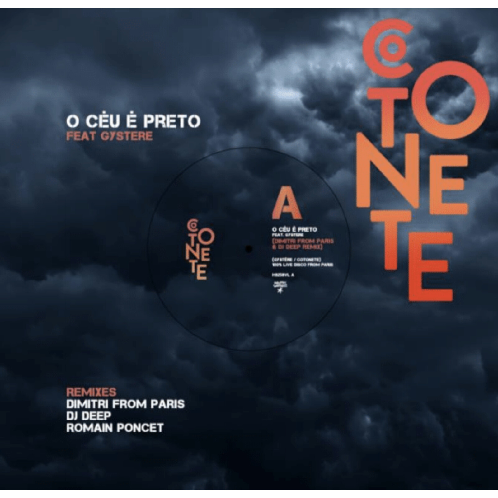 Picture of Cotonete - O Ceu e Preto Remixes