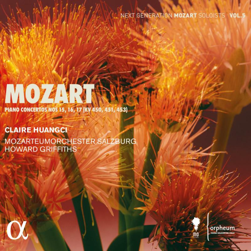 Picture of Claire Huangci; Mozarteumorchester Salzburg; Howard Griffiths - Mozart: Piano Concertos Nos 15, 16, 17 (KV 450, 451, 453)