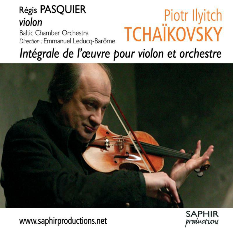 Picture of Regis Pasquier:Baltic Co - Tchaikovsky: Works For Violin Orchestra