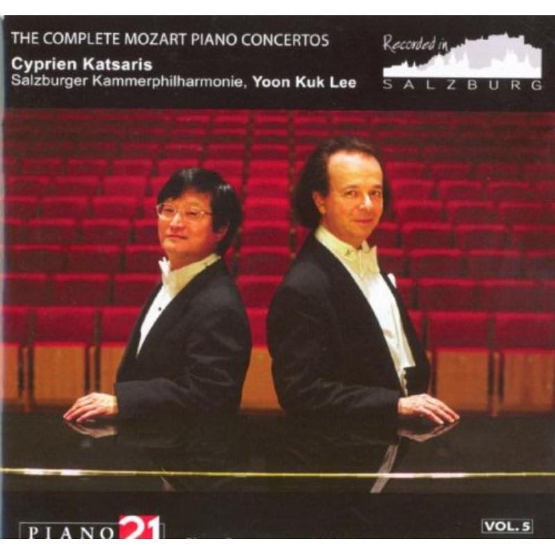 Picture of Katsaris/Salzburger Kammerphilharmonie - Complete Mozart Piano Concertos (Archives Vol.5)