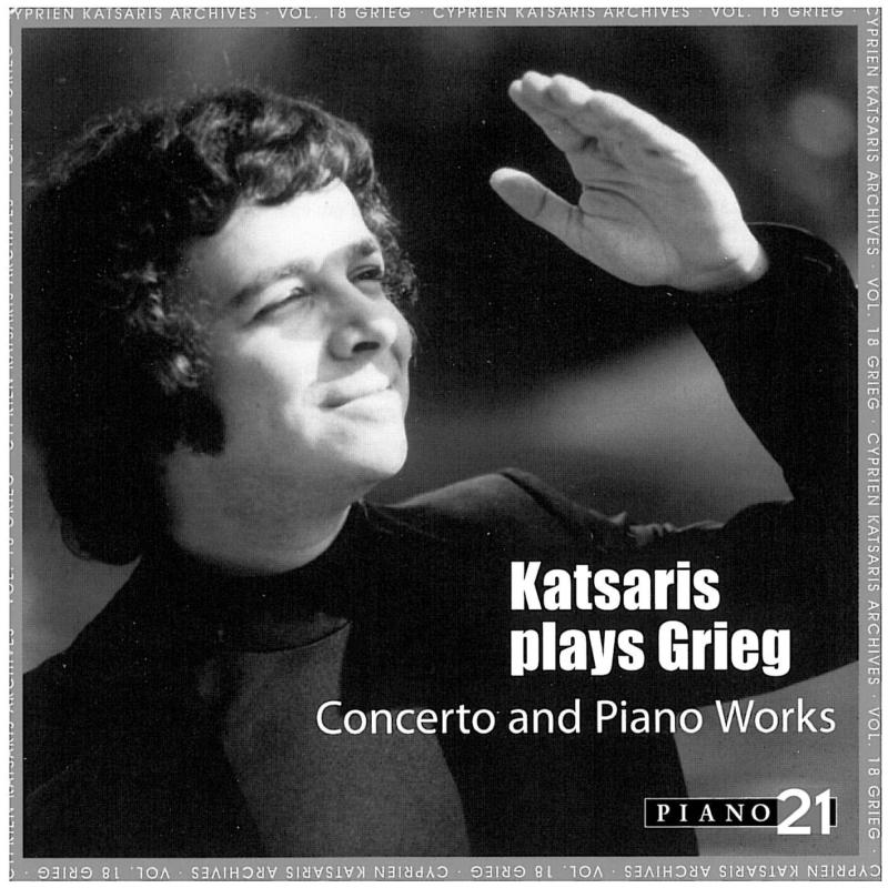 Picture of Katsaris/Grosses Rundfunkorchester Leipzig - Concerto for Piano & Orch.in Amin, 18 Lyric Pieces