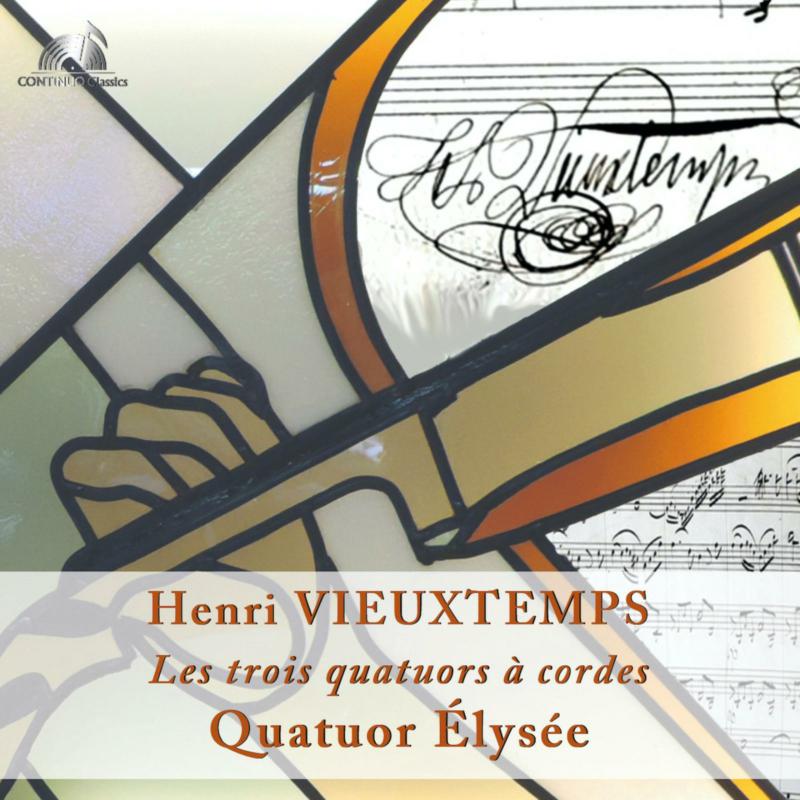 Picture of Quatuor elysee - Henri Vieuxtemps: The Three String Quartets
