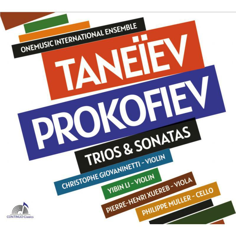Picture of ONE MUSIC INTERNATIONAL ENSEMBLE - TANEIEV-PROKOFIEV: TRIO SONATA