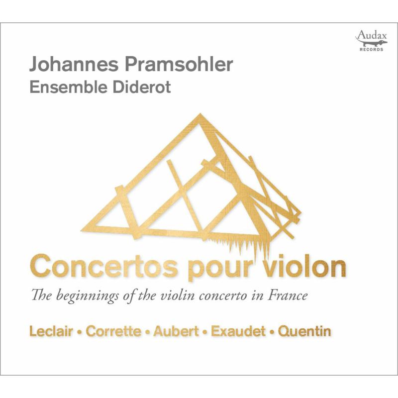 Picture of Johannes Pramsohler;  Ensemble Diderot - The Beginnings Of The Violin Concerto In France