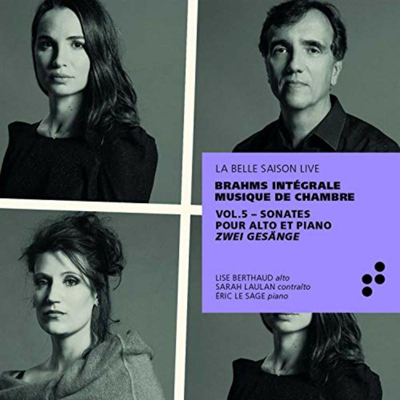 Picture of �ric Le Sage; Lise Berthaud; Sarah Laulan - Brahms: Sonates pour alto et piano, zwei Ges�nge