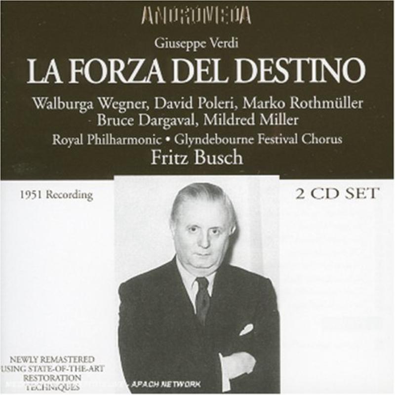 Picture of Royal Philharmonic/Glyndebourne Festival Chorus - La Forza del Destino (1951)