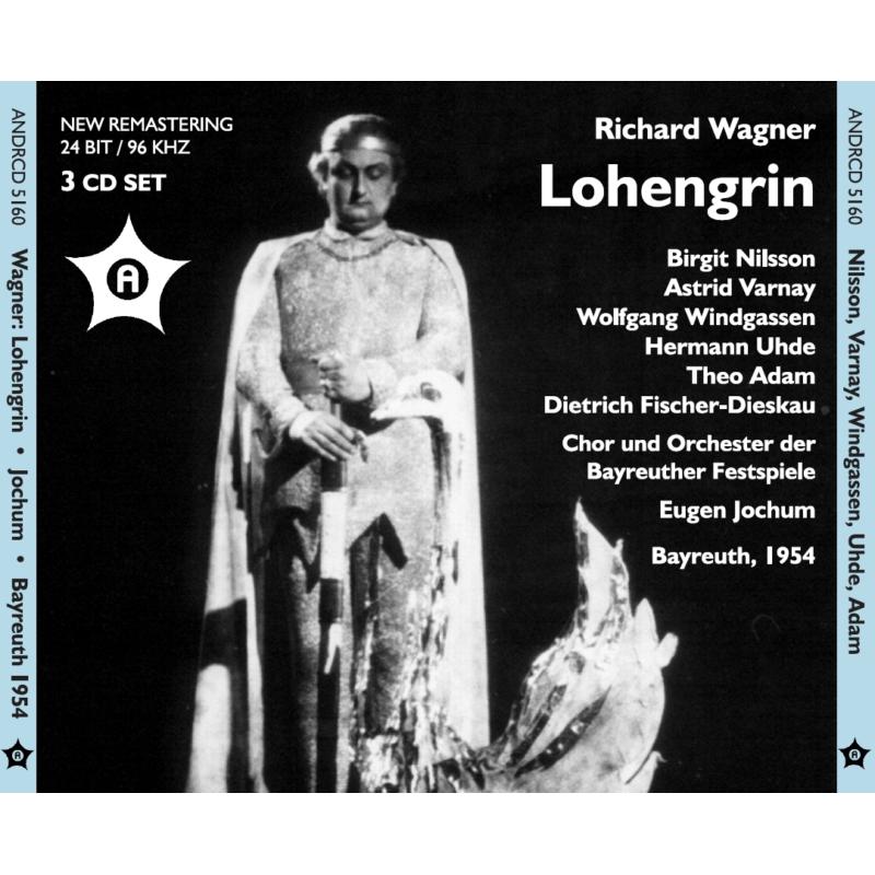 Picture of Windgassen, Nilsson, Varnay, Uhde, Dieskau,  Eugen Jochum - Wagner-Lohengrin Bayreuth 1954