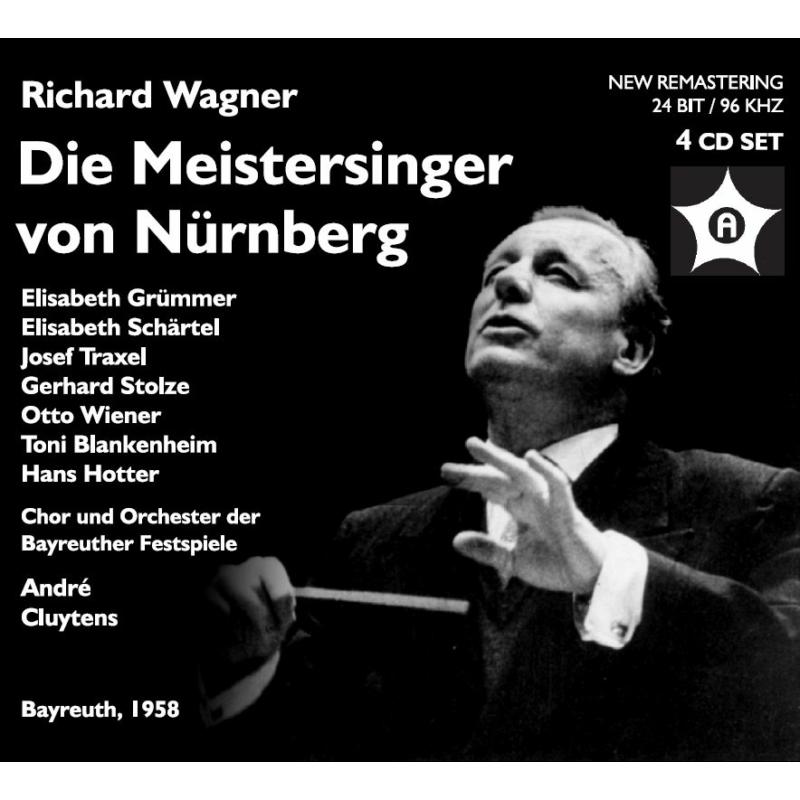 Picture of Grummer, Schartel, Traxel, Wiener, Hotter; Cluytens - WAGNER: Die Meistersinger Von Nurnberg