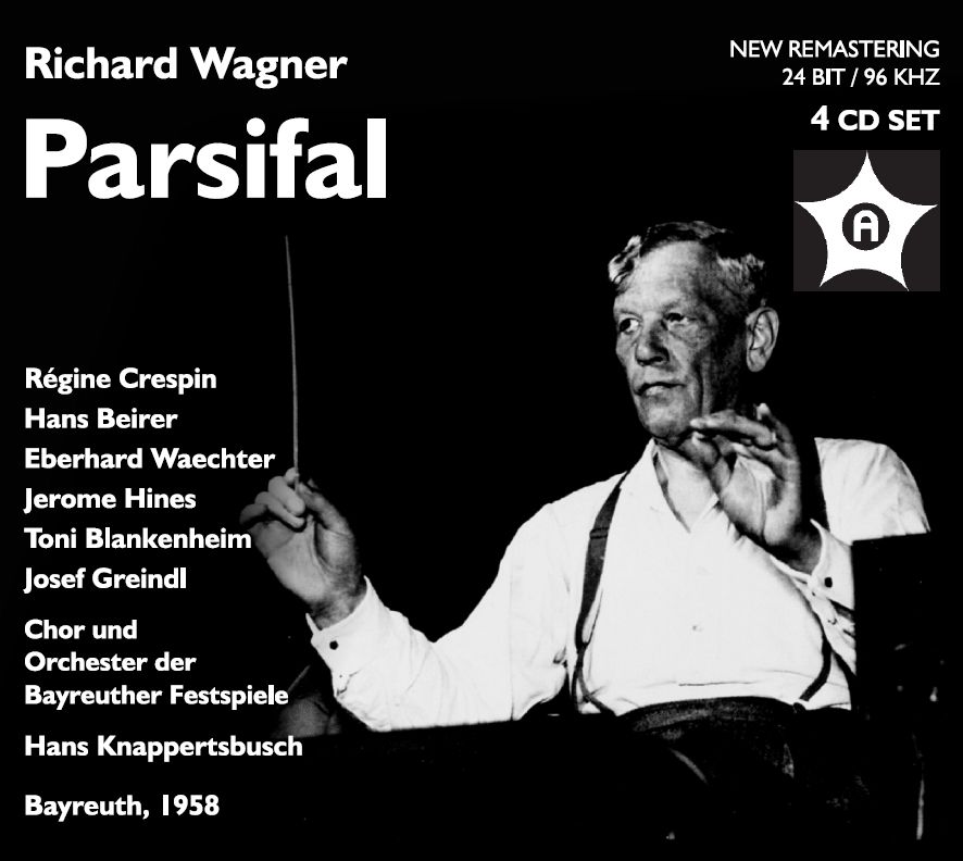 Picture of Crespin, Beirer, Waechter, Hines, Uhl; Knappertsbusch - RICHARD WAGNER:  Parsifal