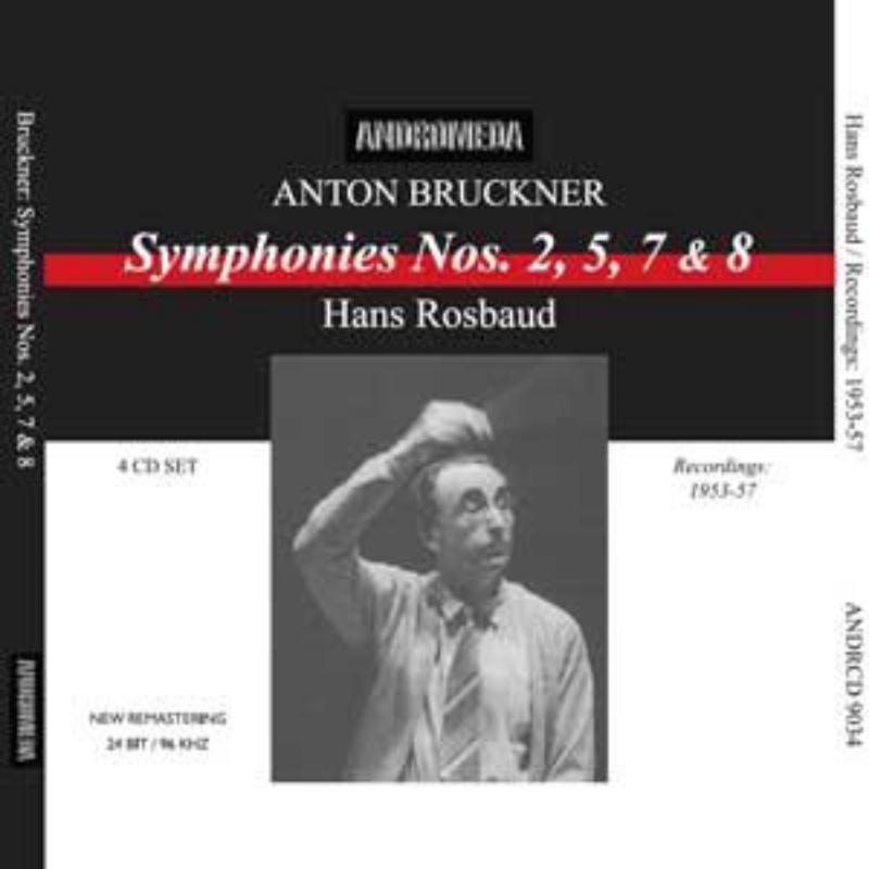 Picture of Anton Bruckner - Hans Rosbaud - Bruckner Symphonies 2,5,7 & 8
