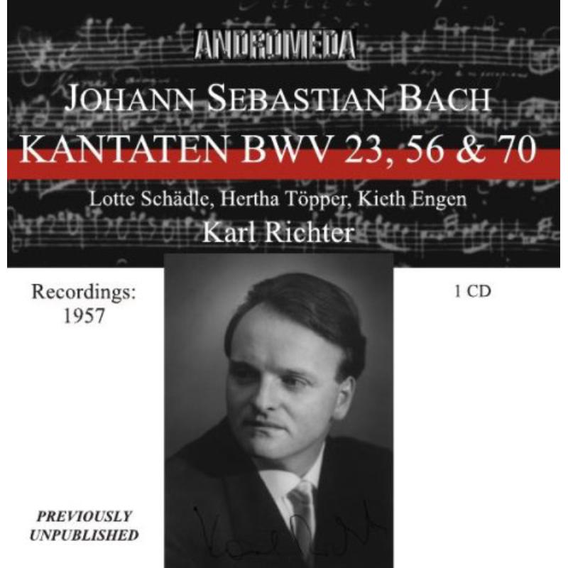 Picture of Schadle/Topper/Engen; Munich 1 - Cantatas BW 23,56 & 70