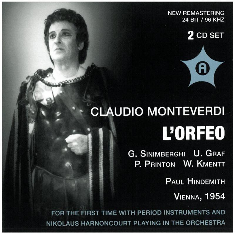 Picture of Brinton/Sinimberghi/Graf/Foster/Vienna Sym. Orch. - L'Orfeo   (Vienna 03/06/1954)