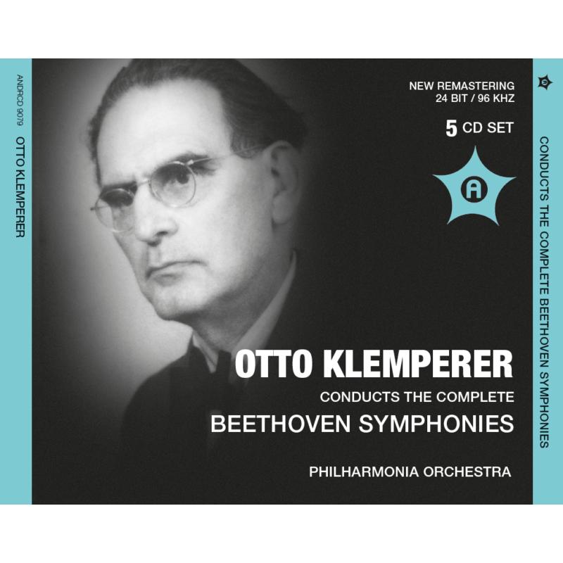 Picture of Philharmonia Orchestra - Otto Klemperer Conducts The Complete Beethoven Symphonies: 1-9 & Overtures (Live - Vienna 1960) (5CD)