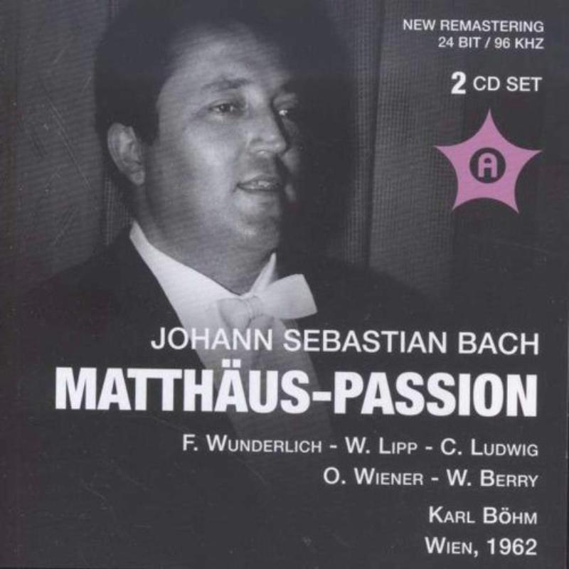 Picture of Wunderlich/Ludwig/Lipp/Berry/Wiener Symphoniker - Matthaus Passion   (Vienna 18.04.1962)