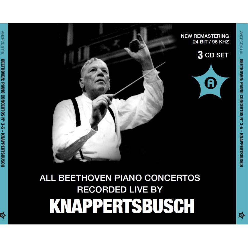Picture of Backhaus, Foldes, Anda � Hans Knappertsbusch - Beethoven Piano Concertos 3-5 1954-1962