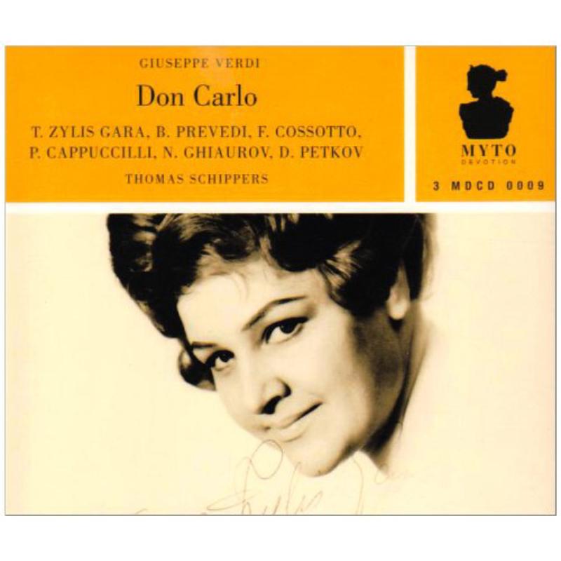 Picture of Ghiaurov/Prevedi/Coscotto/RAI - Don Carlo  (Roma 1969)