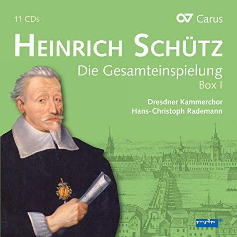 Picture of Mields/Rademann/Kobow/Poplutz/Dresdner Barockorchester/Dresdner Kammerchor/+ - Heinrich Sch�tz: Complete Recording (11 CD + DVD)