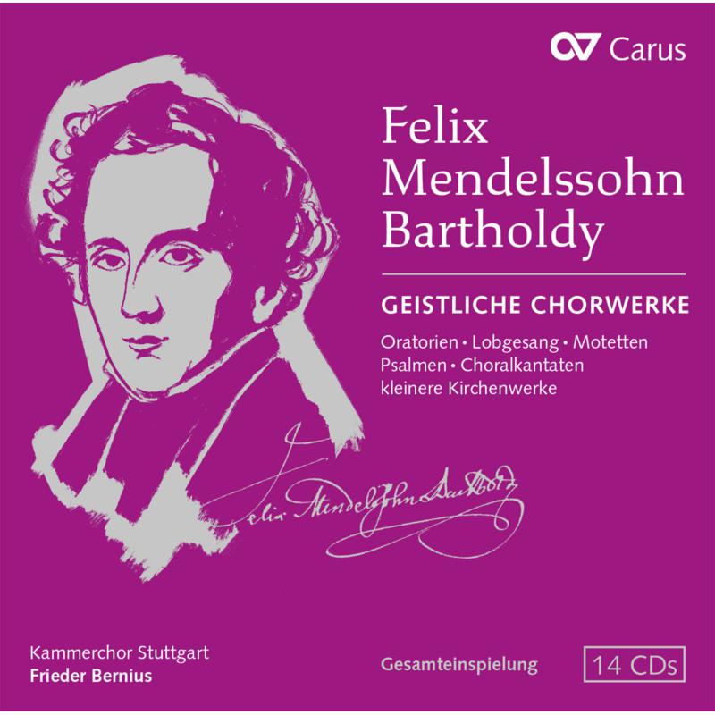 Picture of Kammerchor Stuttgart; Frieder Bernius - Mendelssohn: Sacred Choral Works