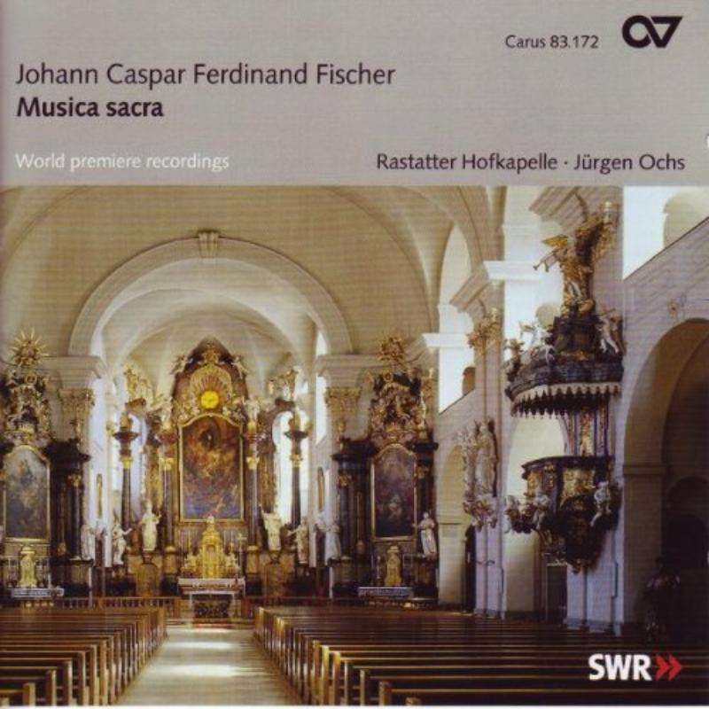 Picture of Ochs/Rastatter Hofkapelle - Johann Caspar Ferdinand Fischer - Musica Sacra - Sacred Music