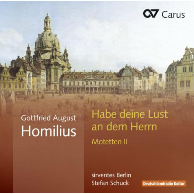 Picture of Schuck/Sirventes Berlin - Gottfried August Homilius: Motets Vol. 2