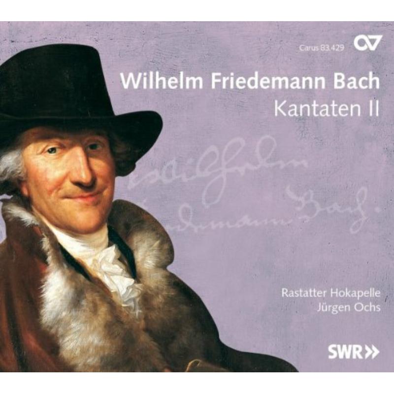 Picture of Ochs/Rastatter Hofkapelle - Wilhelm Friedemann Bach: Cantatas Vol. 2