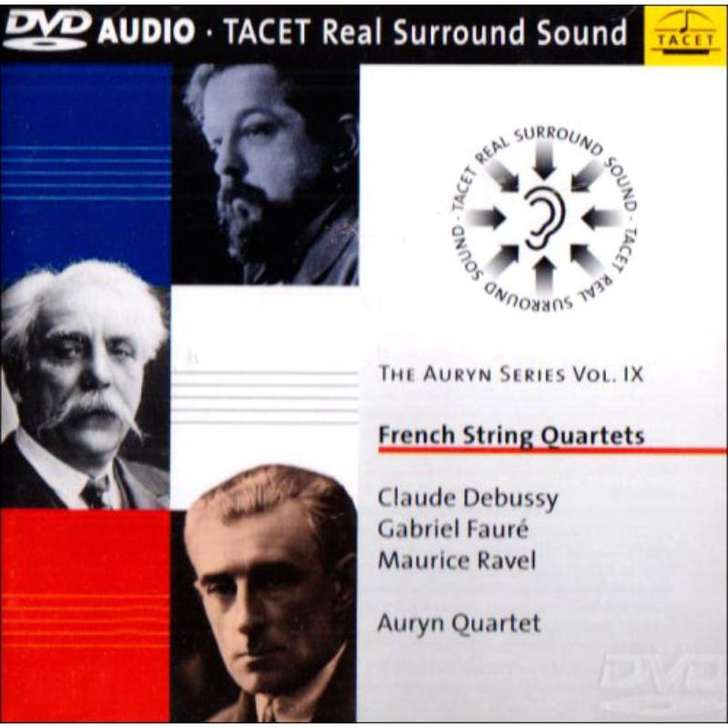 Picture of Auryn Quartett - Debussy/Faure etc: French String Quartets - The Auryn Series IX