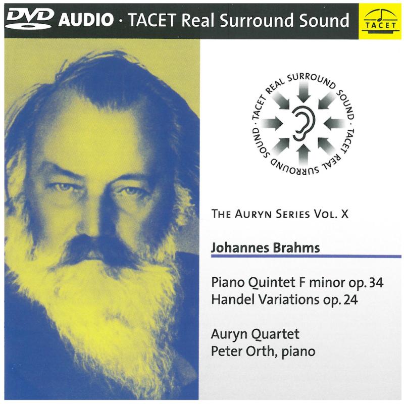 Picture of Auryn Quartett / Peter Orth - Brahms: Quintett - The Auryn Series Vol. X
