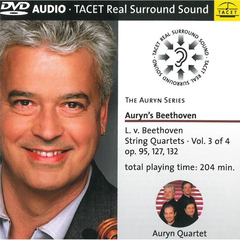 Picture of Auryn Quartett - Auryn's Beethoven: String Quartets Vol 3 von 4
