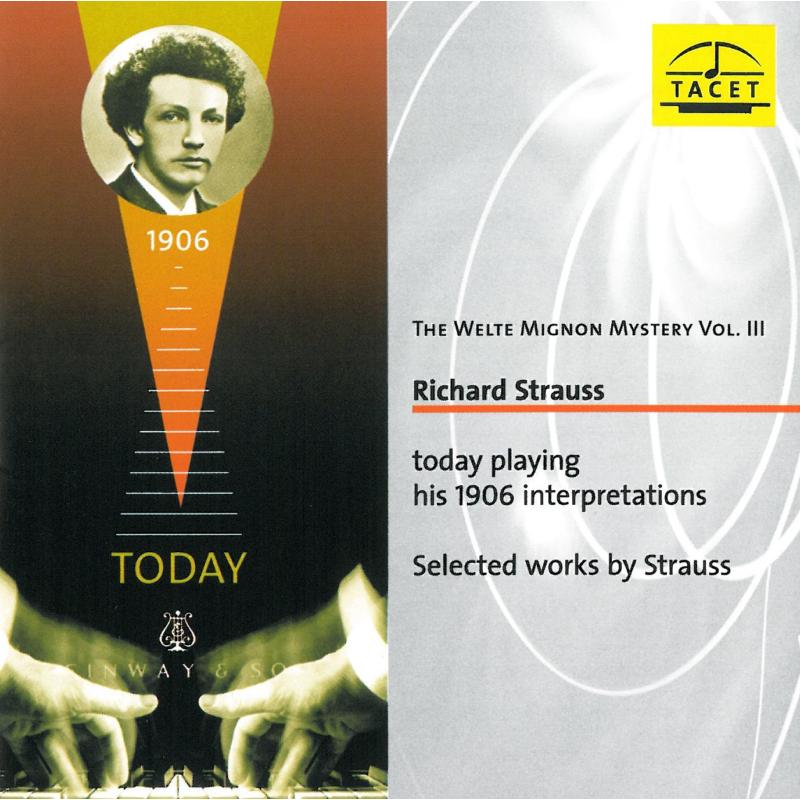 Picture of Strauss, Richard - Welte-Mignon Mystery Vol. 3