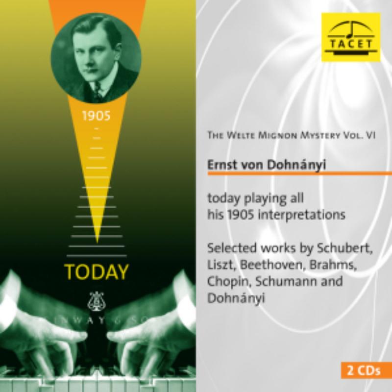 Picture of Dohnanyi - The Welte-Mignon Mystery Vol.6