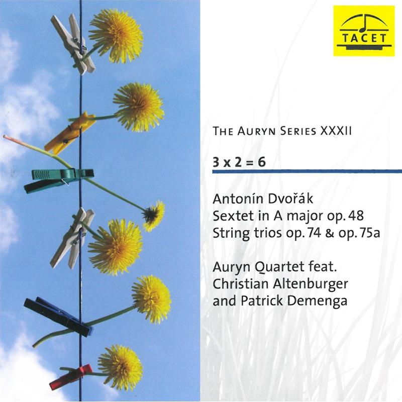 Picture of Auryn Quartet - Dvorak: Sextet In A Major Op. 48, String Trios Op. 74 & 75