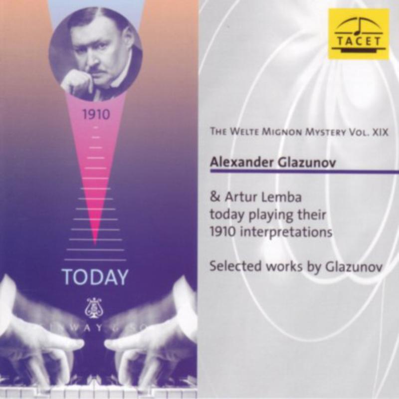 Picture of Glazunov/Lemba - Glazunov & Lemba Playing Their1910 Interpretations