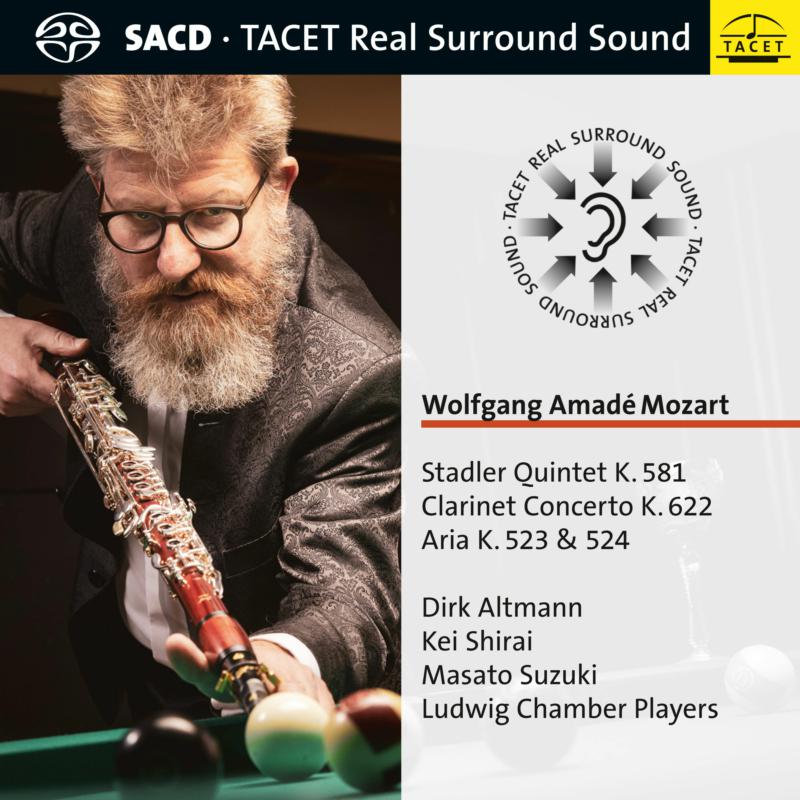 Picture of Dirk Altmann, Kei Shirai, Masato Suzuki & Ludwig Chamber Players - Wolfgang Amadeus Mozart: Stadler Quintet K.581, Clarinet Concerto K.622
