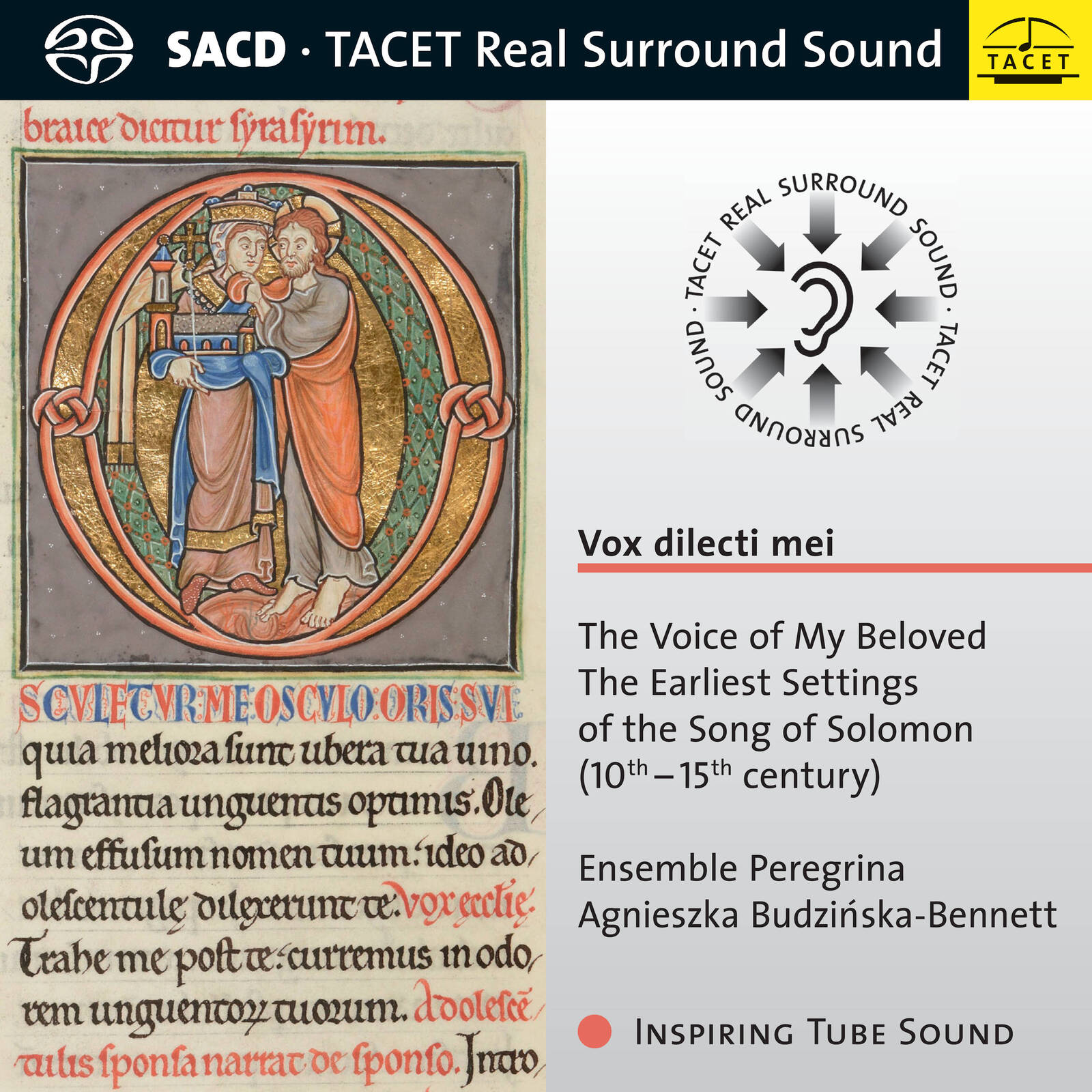 Picture of Ensemble Peregrina, Agnieszka Budzinska-Bennett - Vox dilecti mei. The Voice of My Beloved. The Earliest Settings of the Song of Solomon (10th - 15th century)