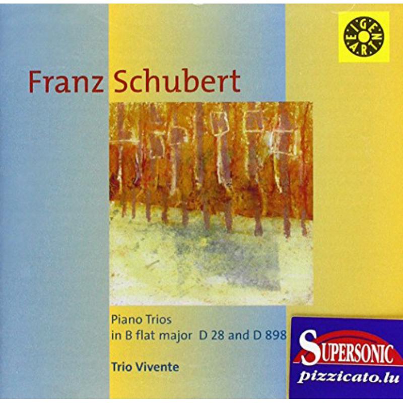 Picture of Trio Vivente - SCHUBERT, Klaviertrios