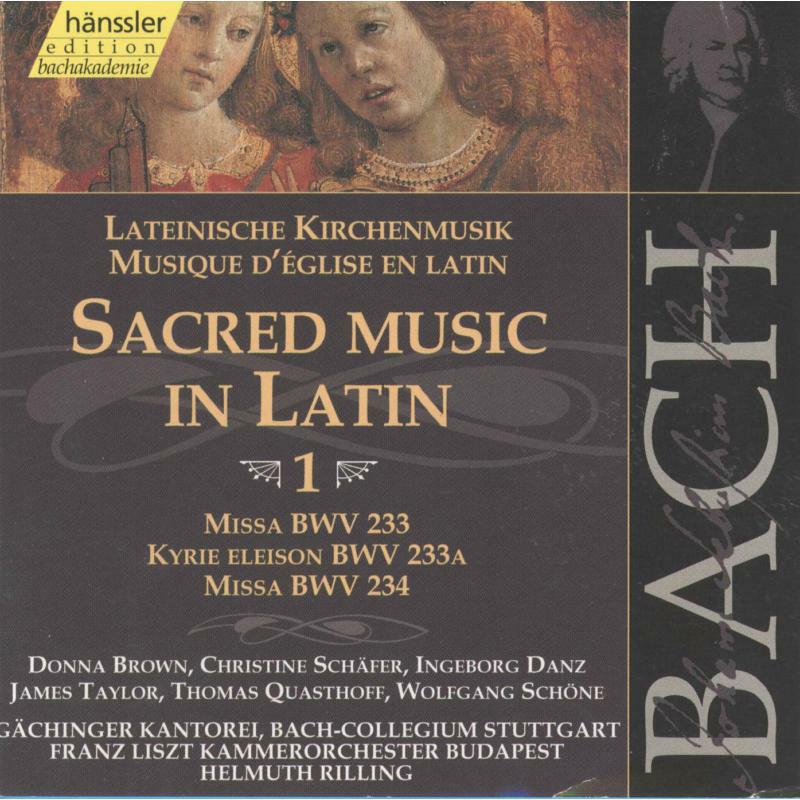 Picture of Rilling Bach-Collegium Stuttg - Bach: Sacred Music in Latin, Vol. 1
