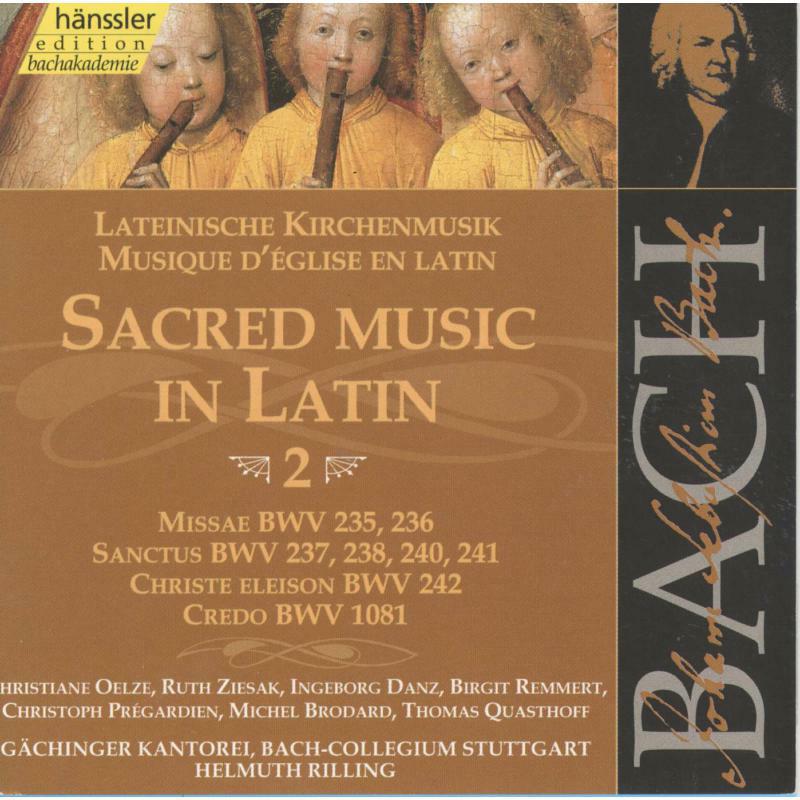 Picture of Rilling Bach-Collegium Stuttg - Bach: Sacred Music in Latin, Vol. 2