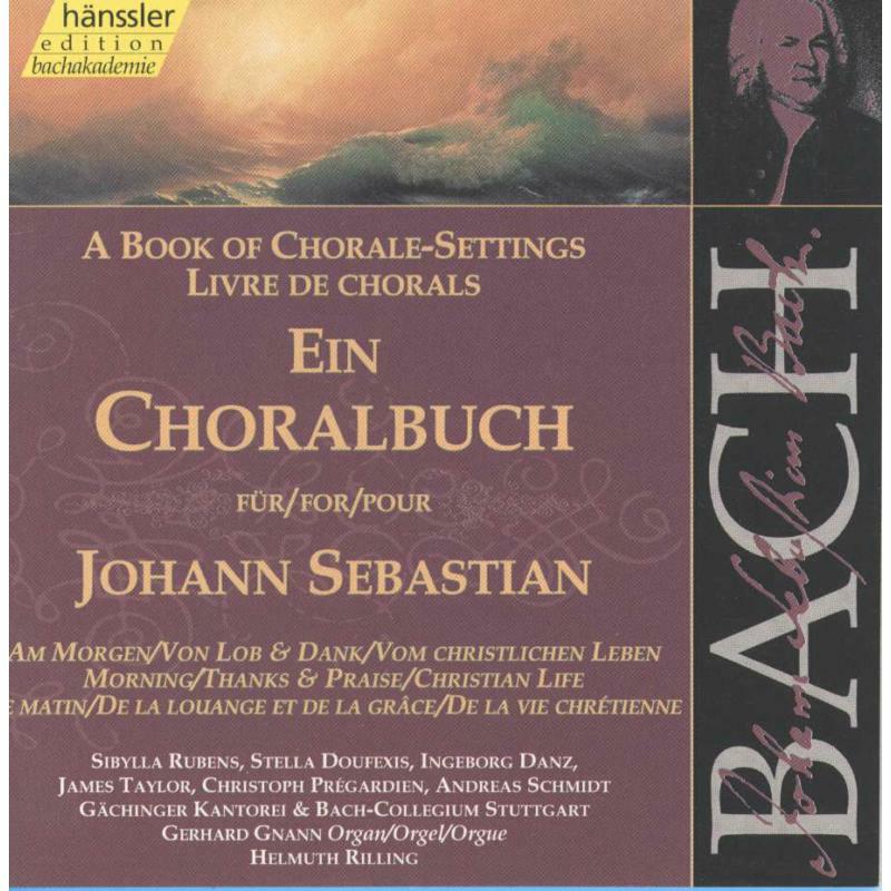 Picture of Rilling Bach-Collegium Stuttg - A Book of Chorale Settings for Johann Sebastian