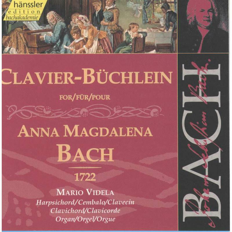 Picture of Mario Videla - Bach: Clavier-B?chlein F?r Anna Magdalena Bach 1722