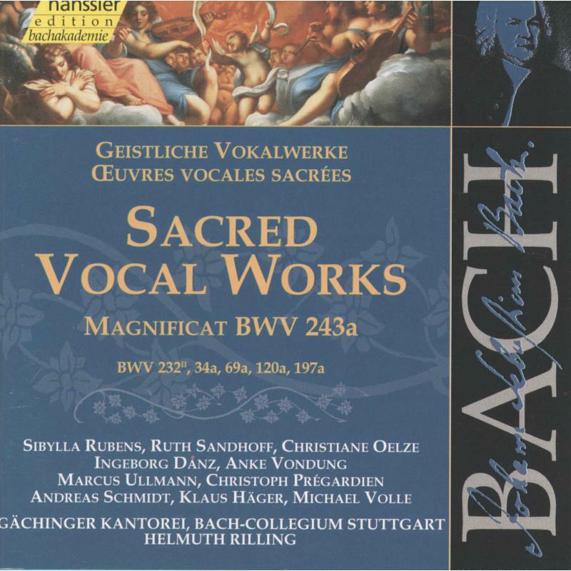 Picture of Rilling Bach-Collegium Stuttg - Bach: Sacred Vocal Works